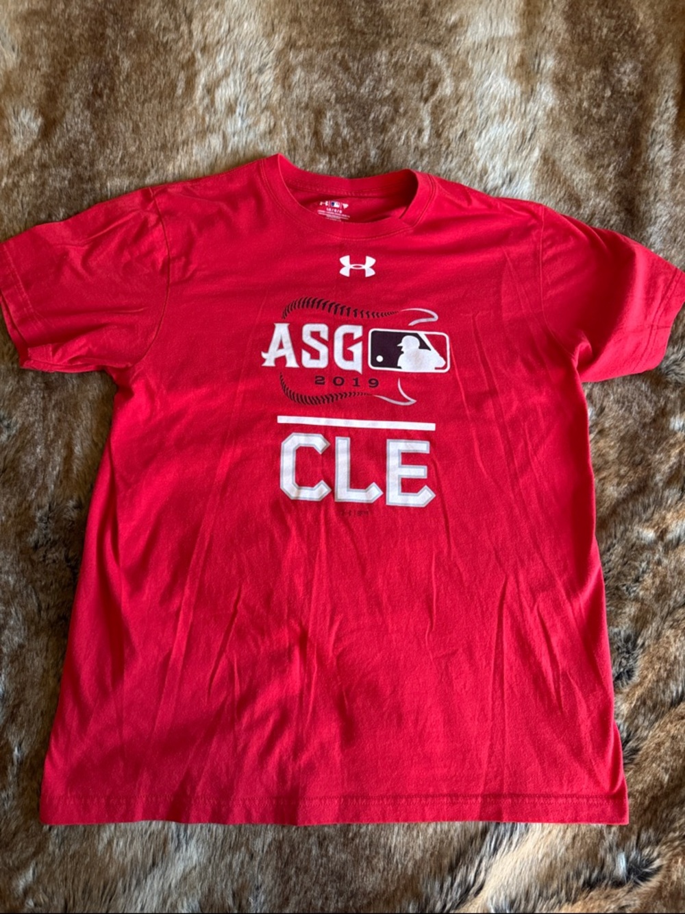 Under Armour Red ASG CLE Graphic Tee